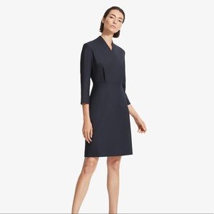 MM.Lafleur Ink Washable Wool Niko Dress